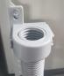 Preview: Corrugated pipe holder NW 29 light gray 2-part
